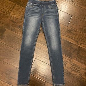 old navy jeggings size 4 rock star super skinny blue